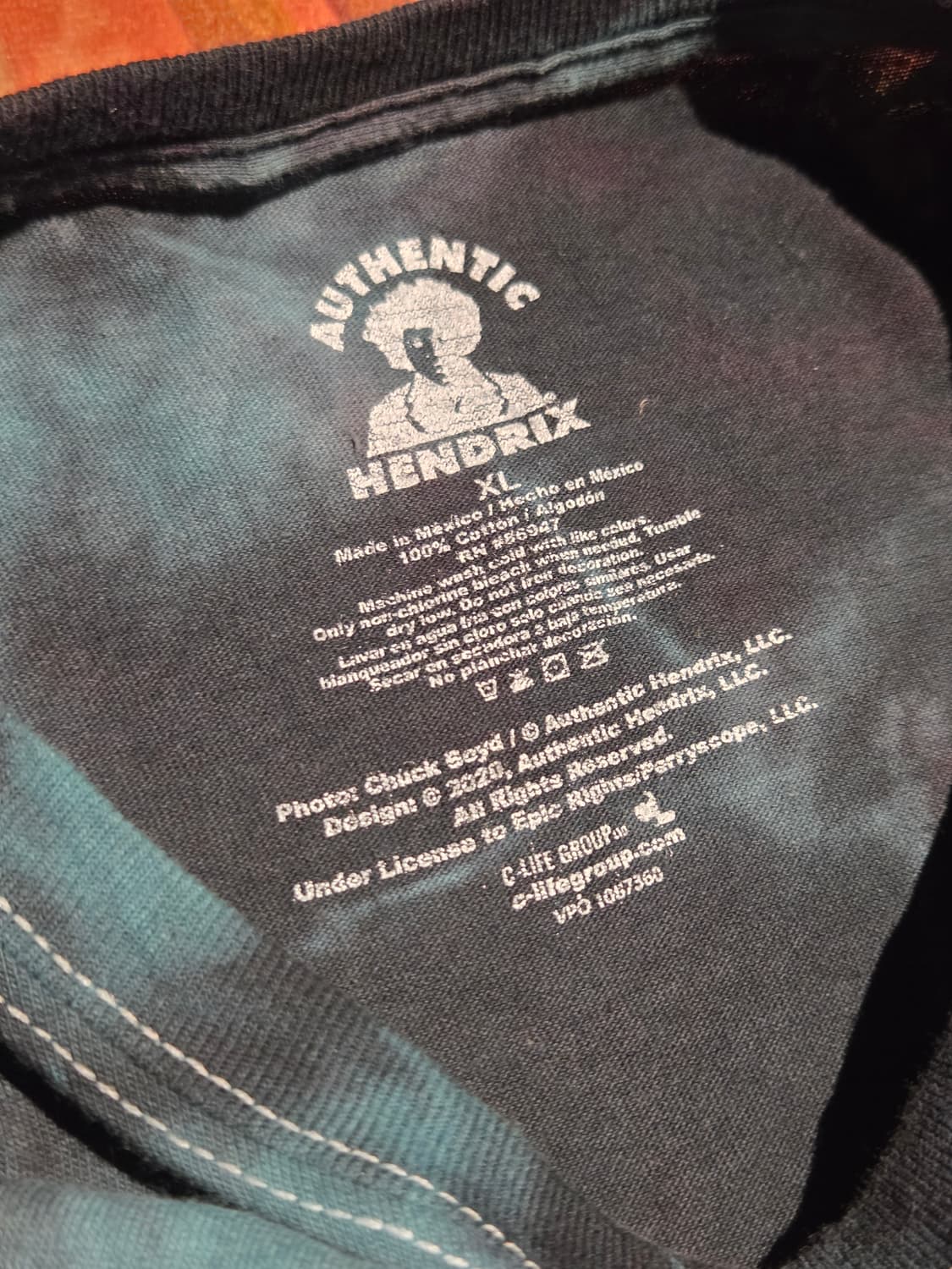 20's 지미 핸드릭스 티셔츠 상품이미지4