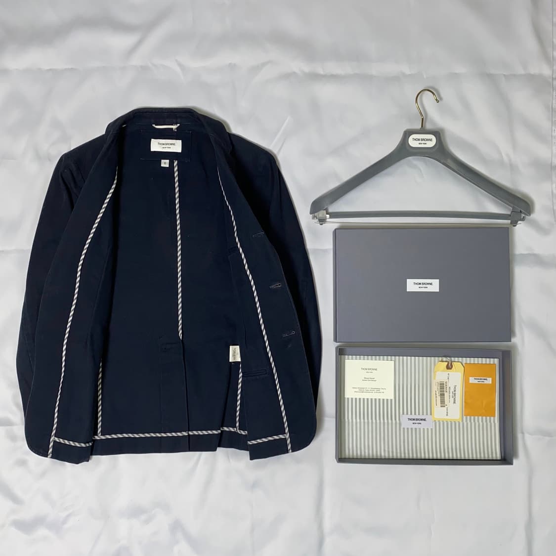 톰브라운 아카이브 금장 치노 자켓 상품이미지2