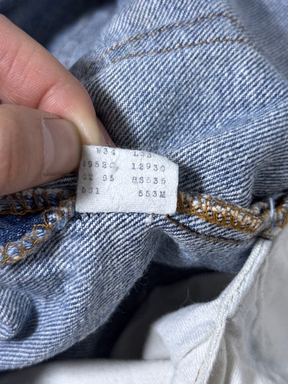 80s usa 리바이스 501 데님 팬츠 상품이미지7