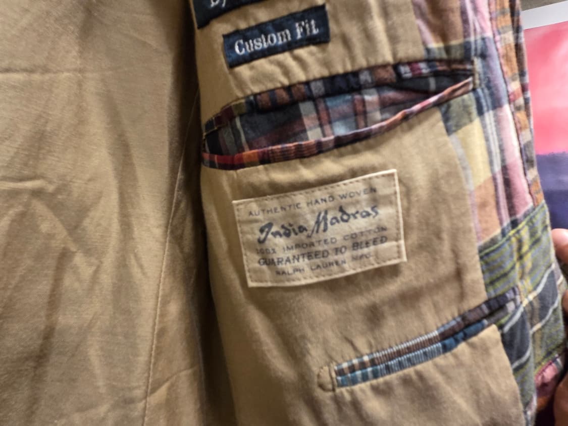 폴로랄프로렌 마드라스 자켓 상품이미지3