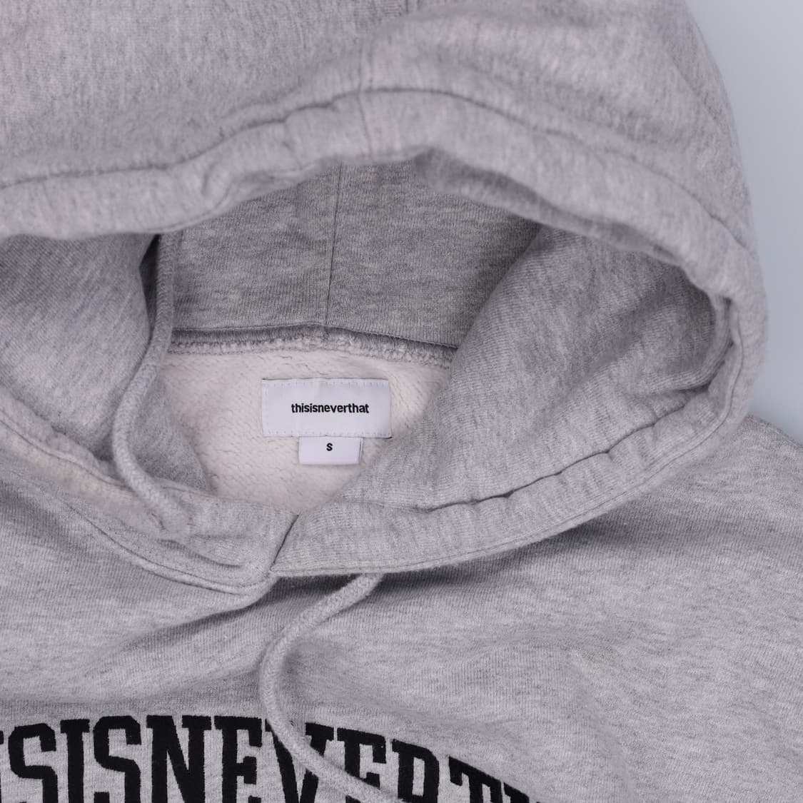 S 디스이즈네버댓 레터링 후드티 0417H1 상품이미지4