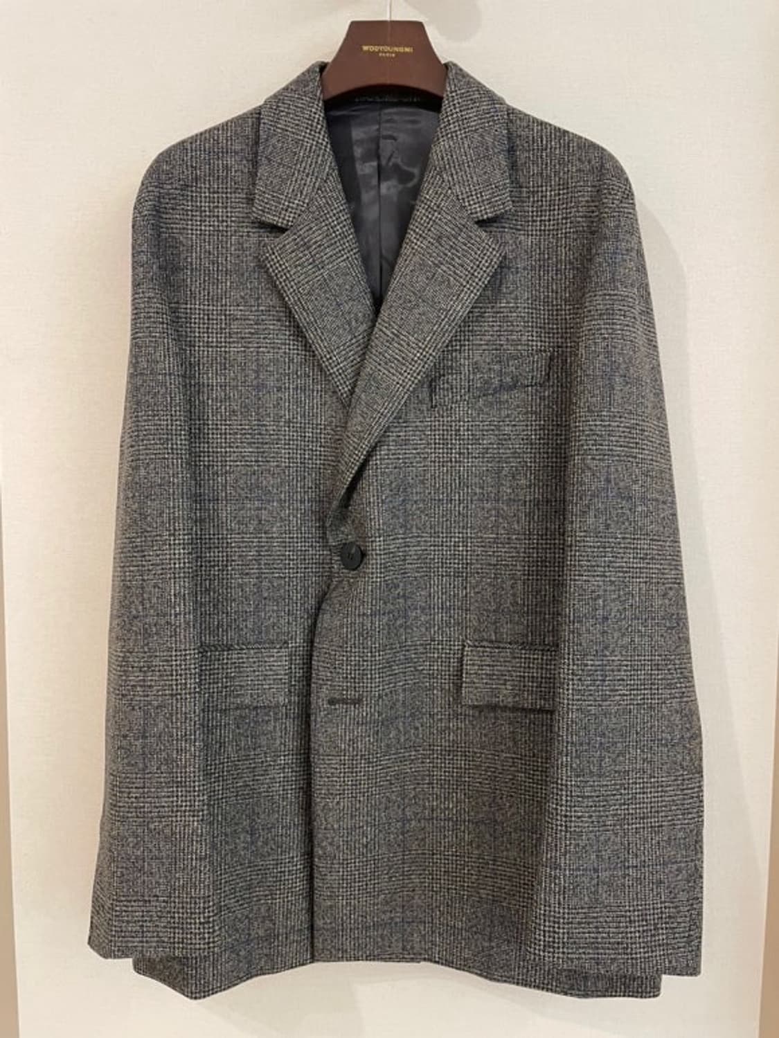 우영미 21fw 메인체크 셋업 상품이미지1