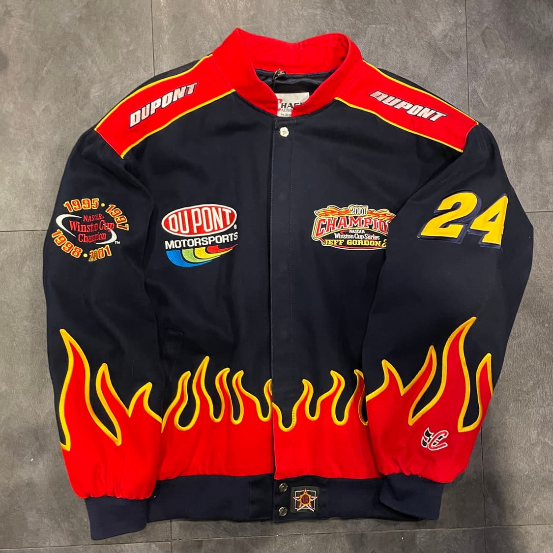[IM] JH 제프해밀턴 X 나스카 챔피언스 플레임 코튼 레이싱 자켓 상품이미지7