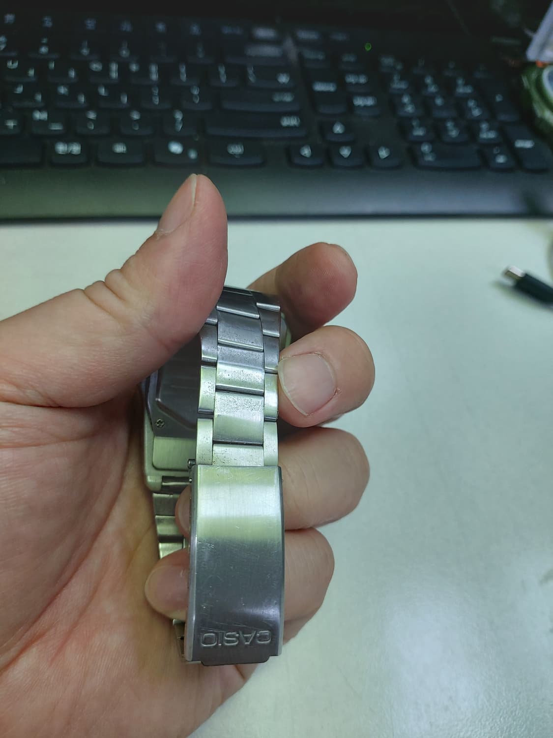 카시오 데이터뱅크 DBC-62 계산기 시계 판매합니다. 상품이미지3