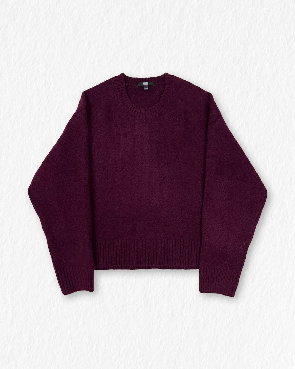 유니클로 니트 퍼플 상품이미지1