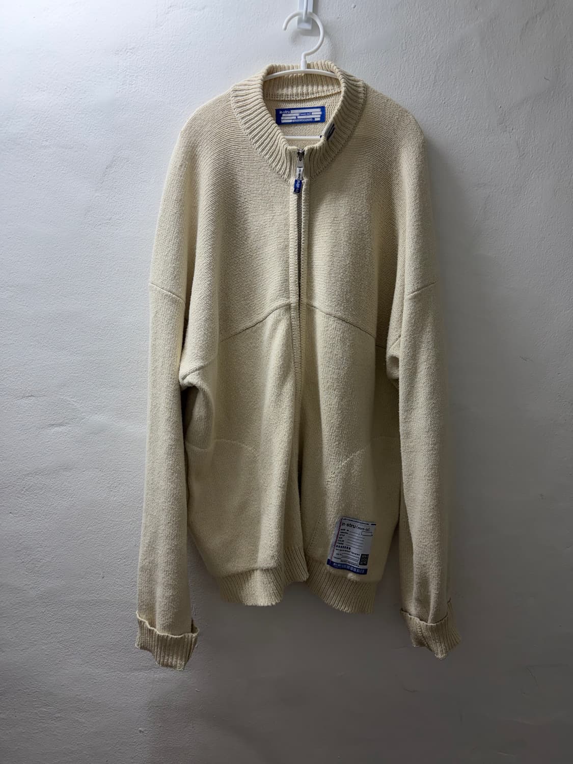 미하라야스히로 니트집업 상품이미지1