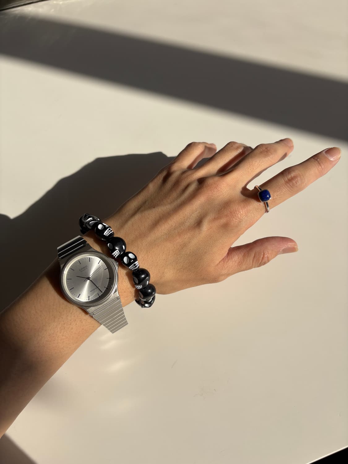 세트할인 시계 +팔찌 / MQ-24D-7EJH 카시오 손목시계 상품이미지1