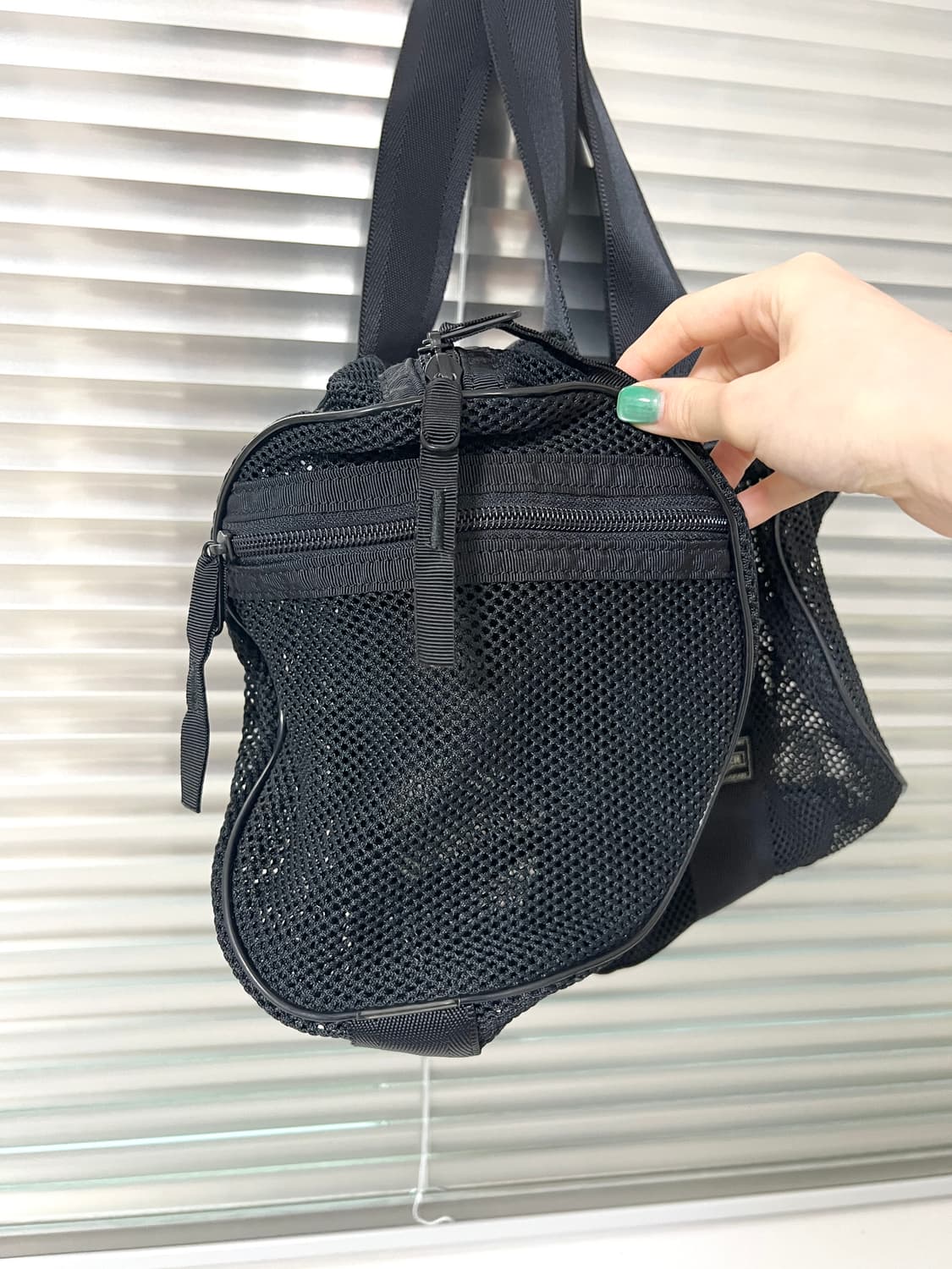 PORTER-MESH BOSTON BAG(Black) 상품이미지8