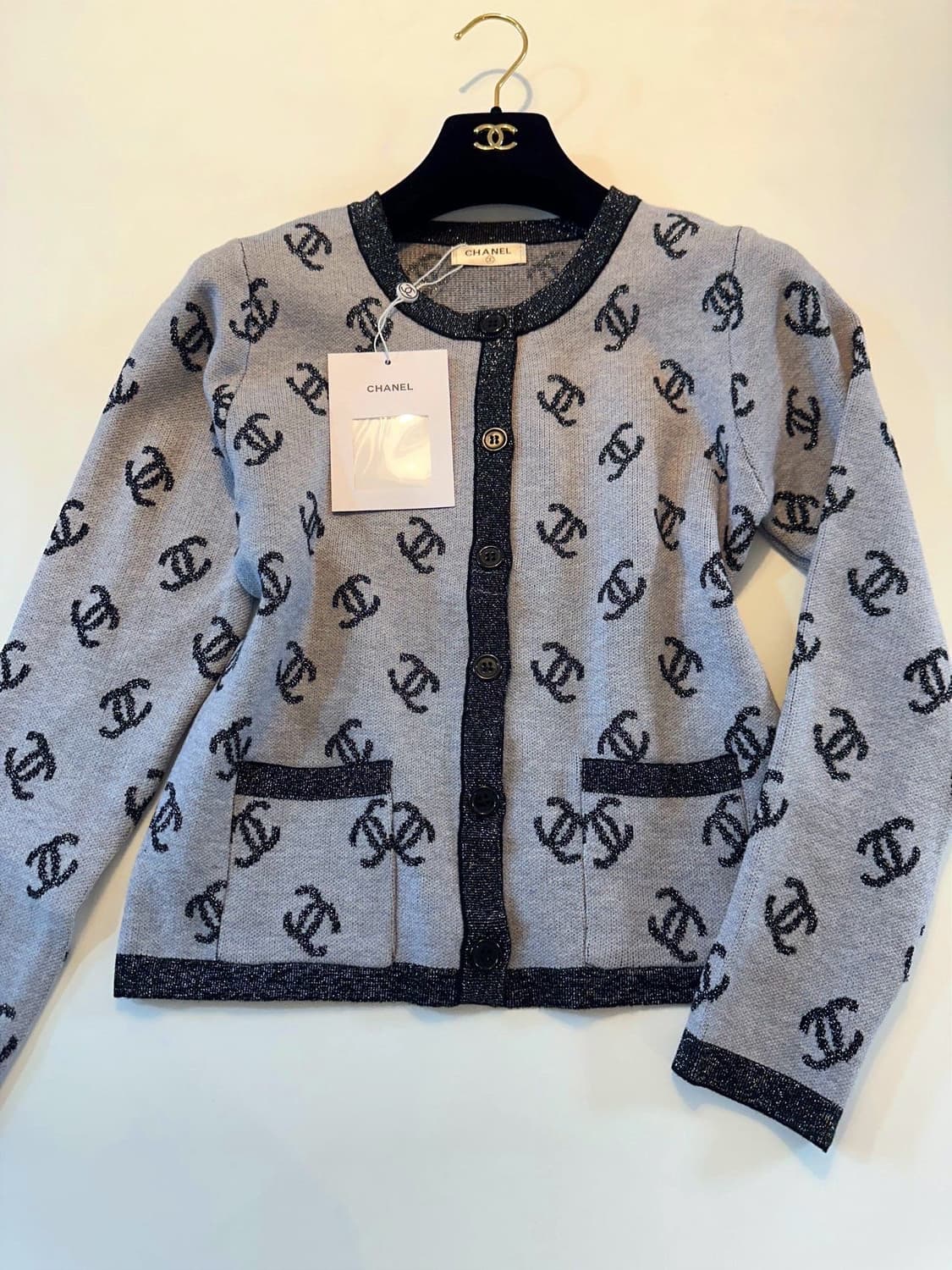 (새상품)샤넬가디건 상품이미지1