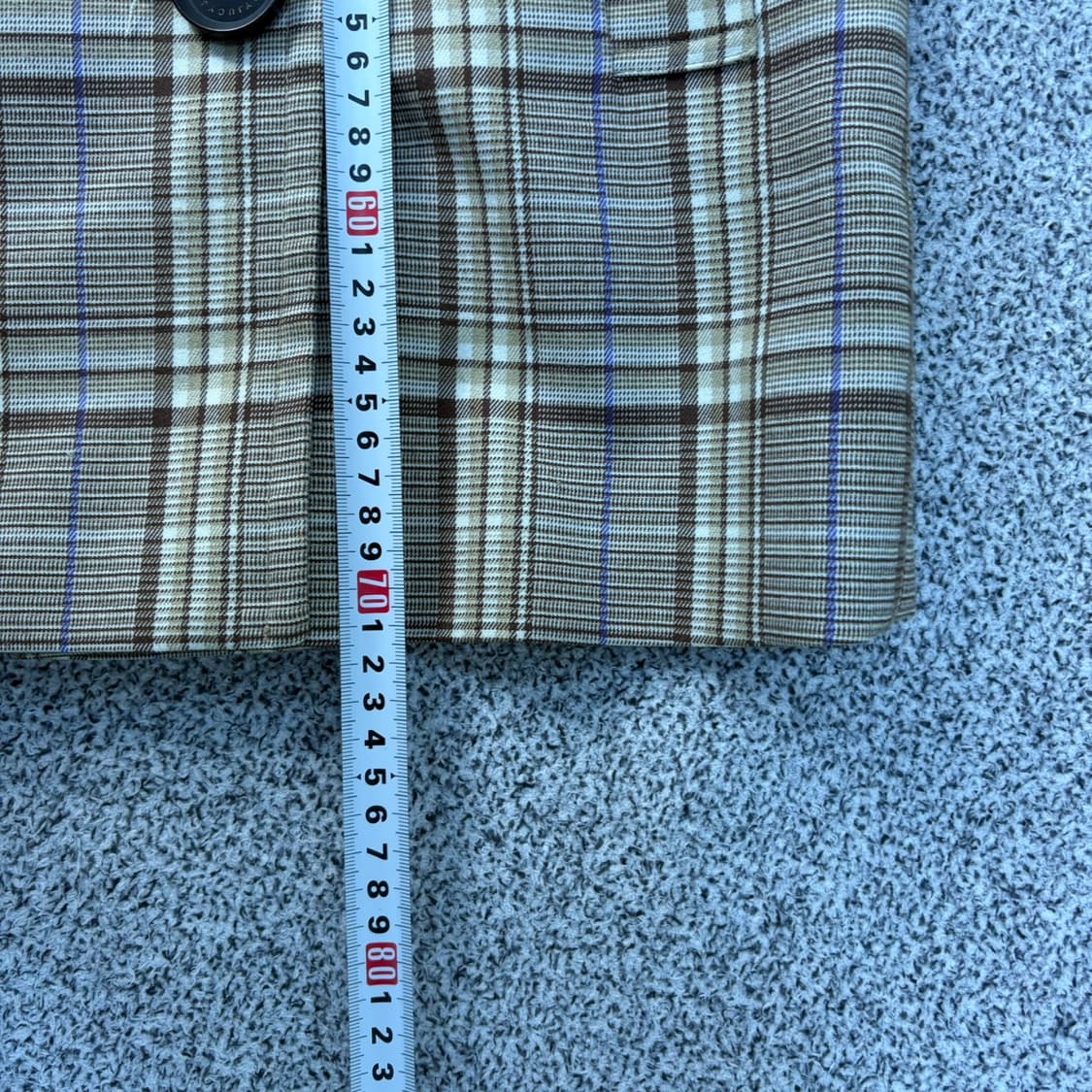 80 쥬시쥬디 여성 체크 더블 자켓 0323J 상품이미지7