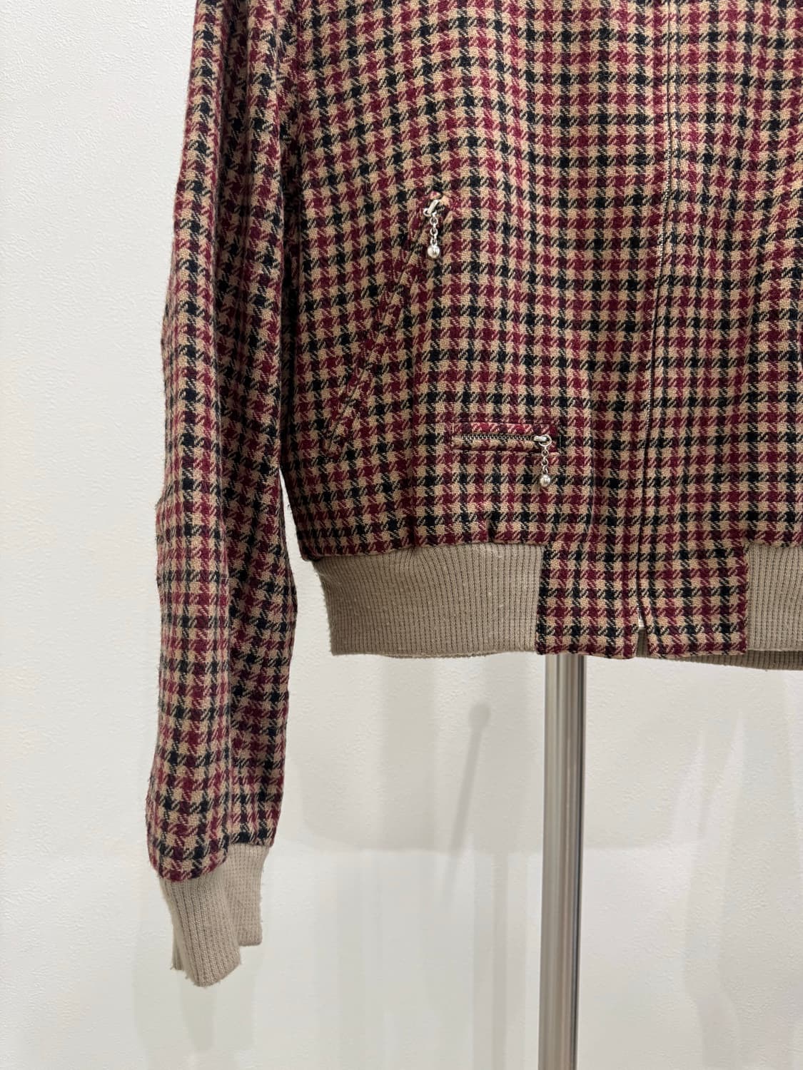 히스테릭글래머 울 크롭 봄버 자켓 상품이미지3