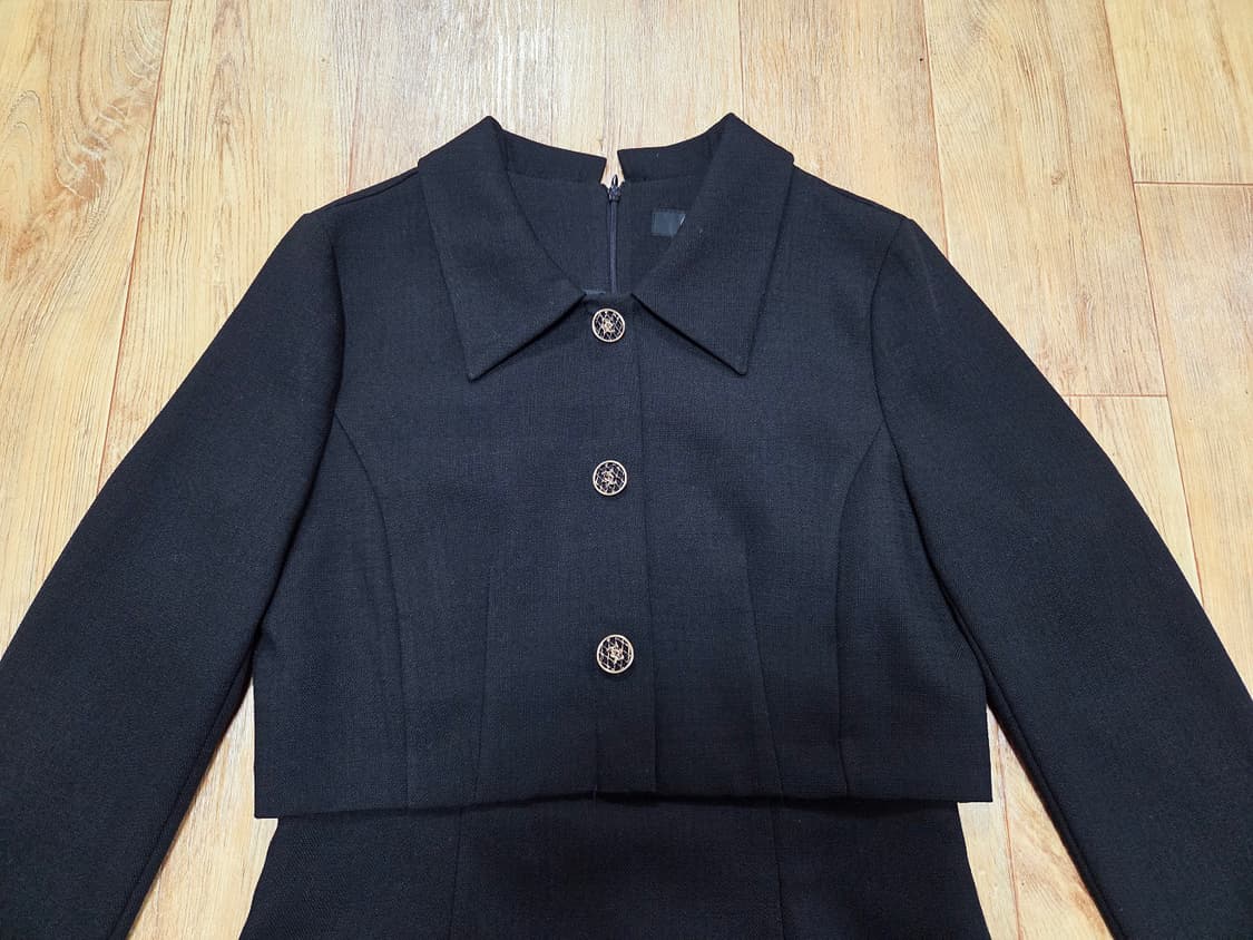 베니토(BENITO) 클래식 부케 트위드원피스 55 새상품 상품이미지4