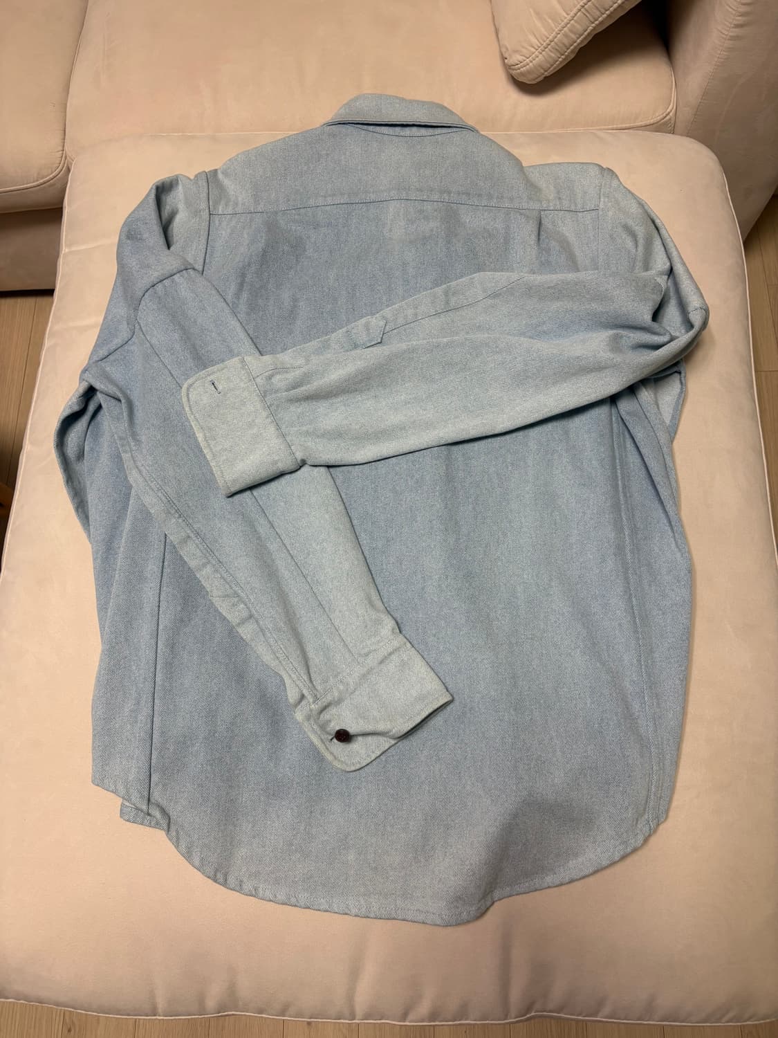 [L] Bless Denim Shirtponcho  상품이미지4