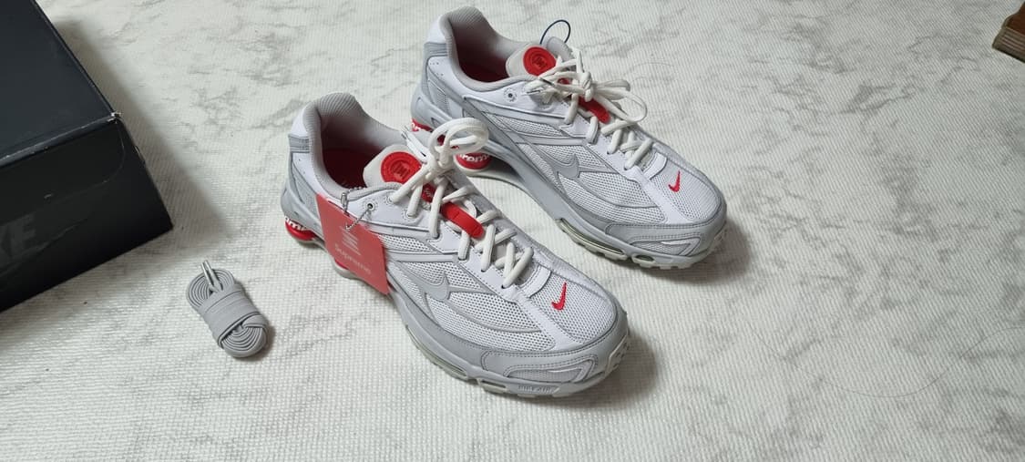 나이키 슈프림 샥스 라이드 2 sp 화이트 285 상품이미지2