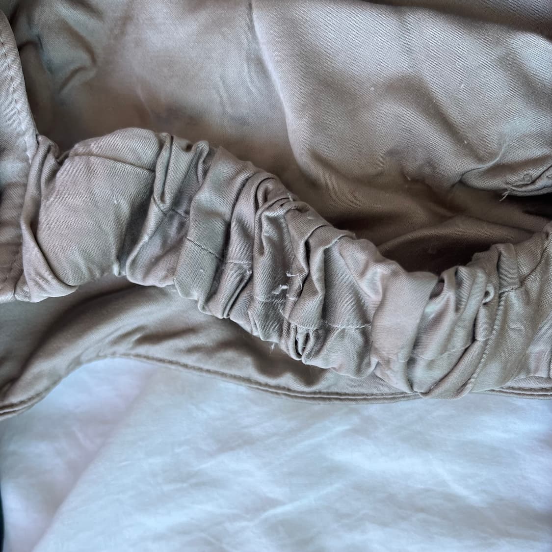 Zara 베이지 크롭 슬리브리스 상품이미지5