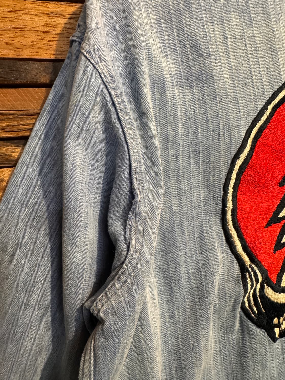 40-50s Frenchwork Jacket Embroidered 상품이미지10