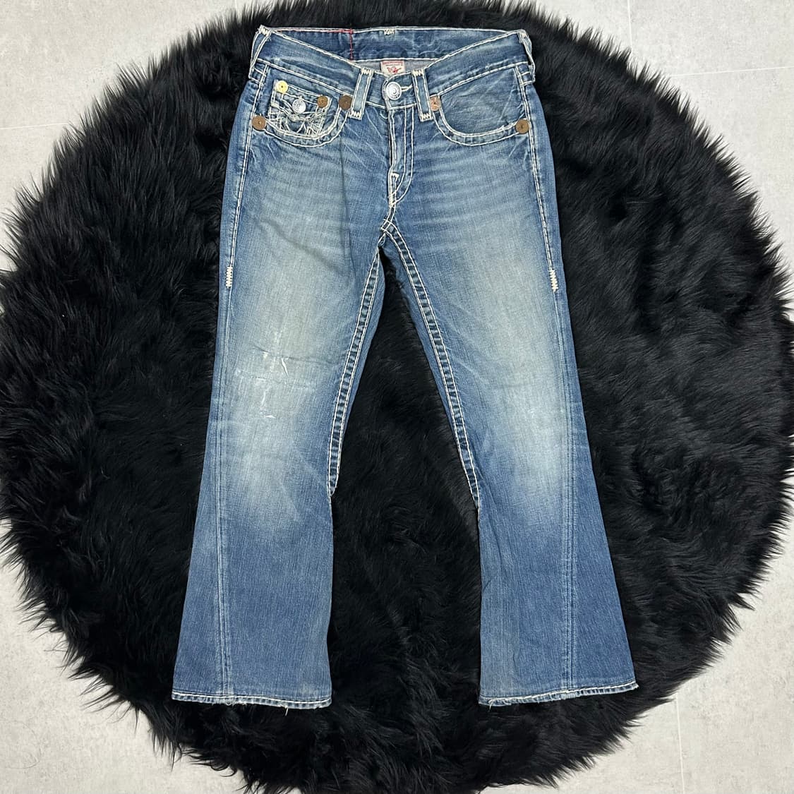 🎸트루릴리젼 부츠컷 연청 데님팬츠🎸 상품이미지2