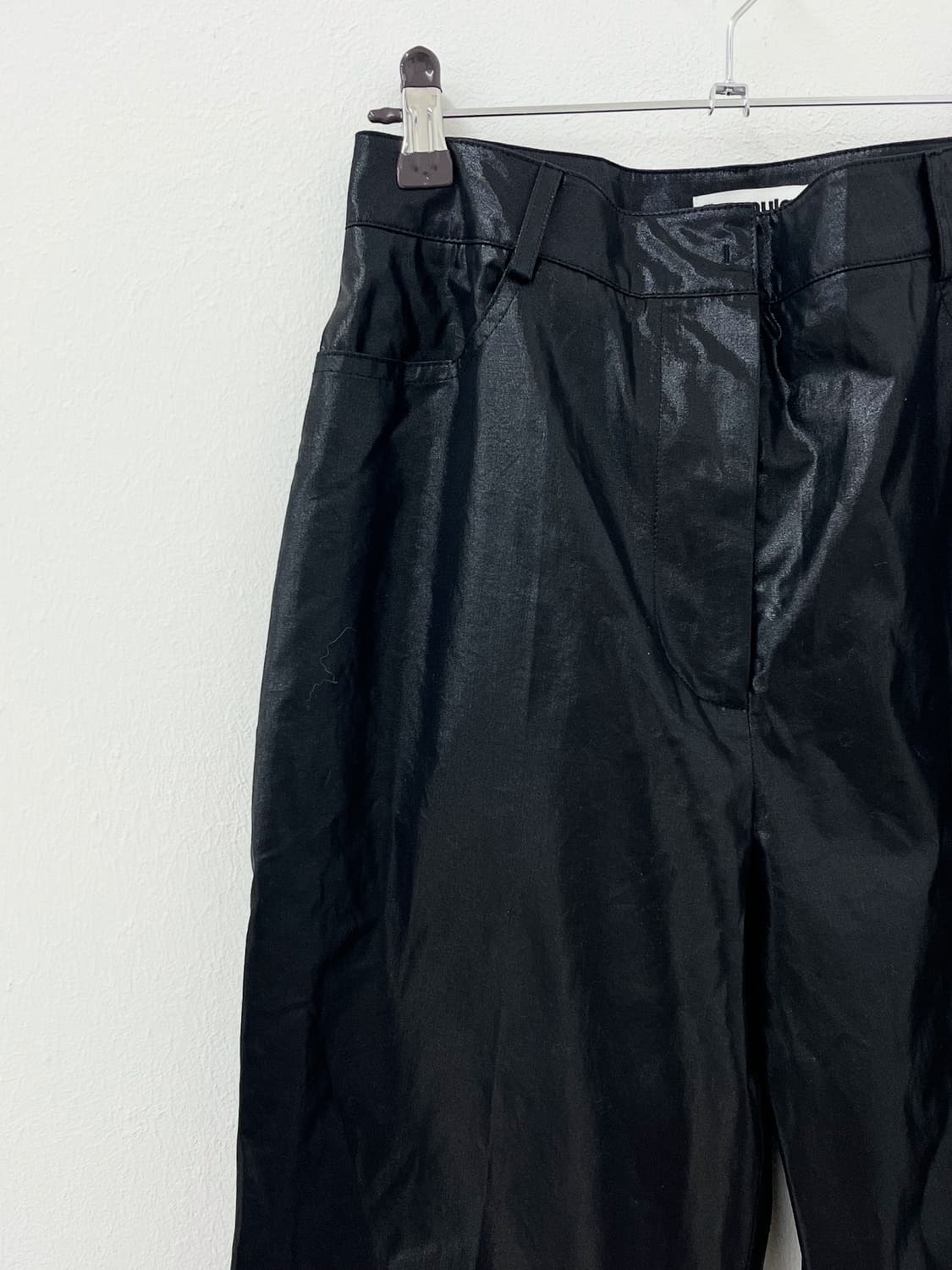 BURMULA glossy cotton pants 상품이미지2