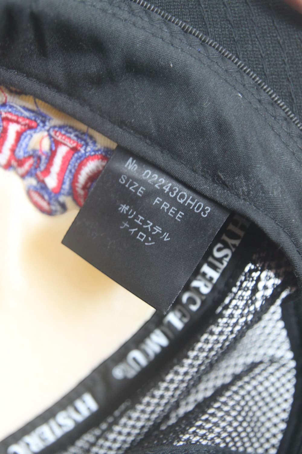 히스테릭글래머 진 자수 로고 매쉬 캡 상품이미지9