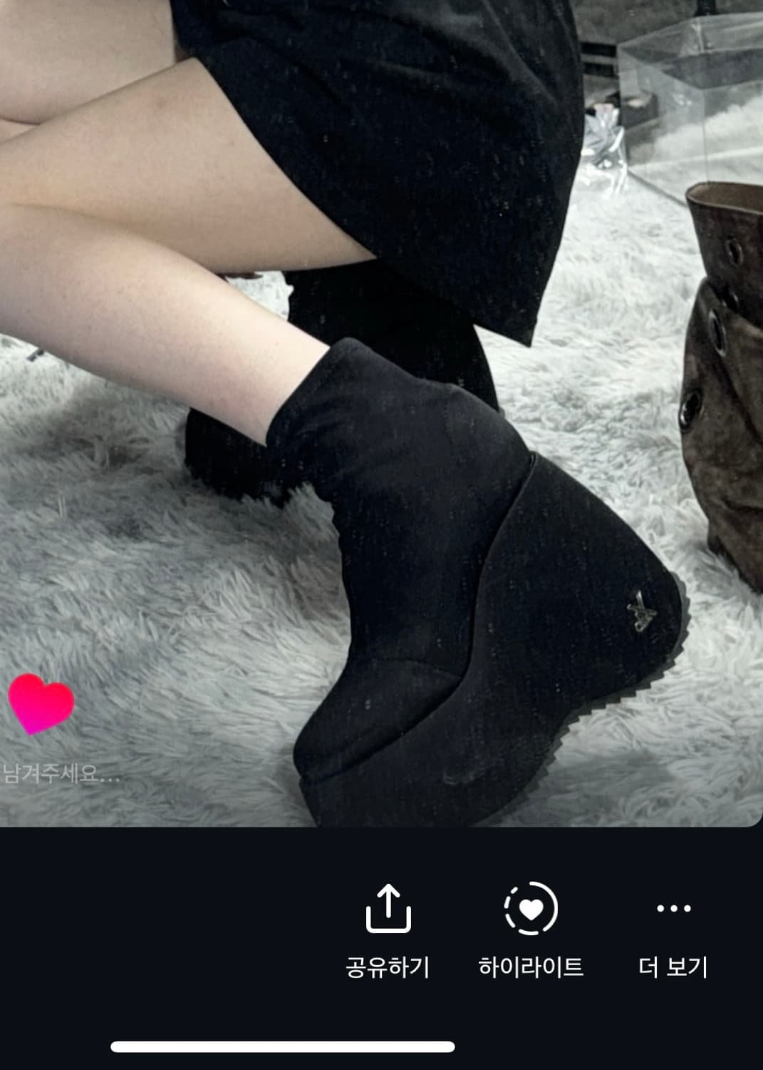 yello 이엘로 삭스 앵클 부츠 상품이미지1