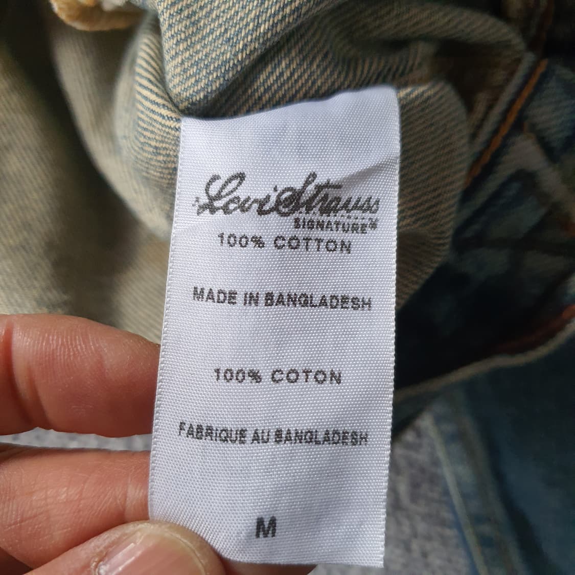 리바이스 시그니처 데님 트러커 자켓  no.6 상품이미지5