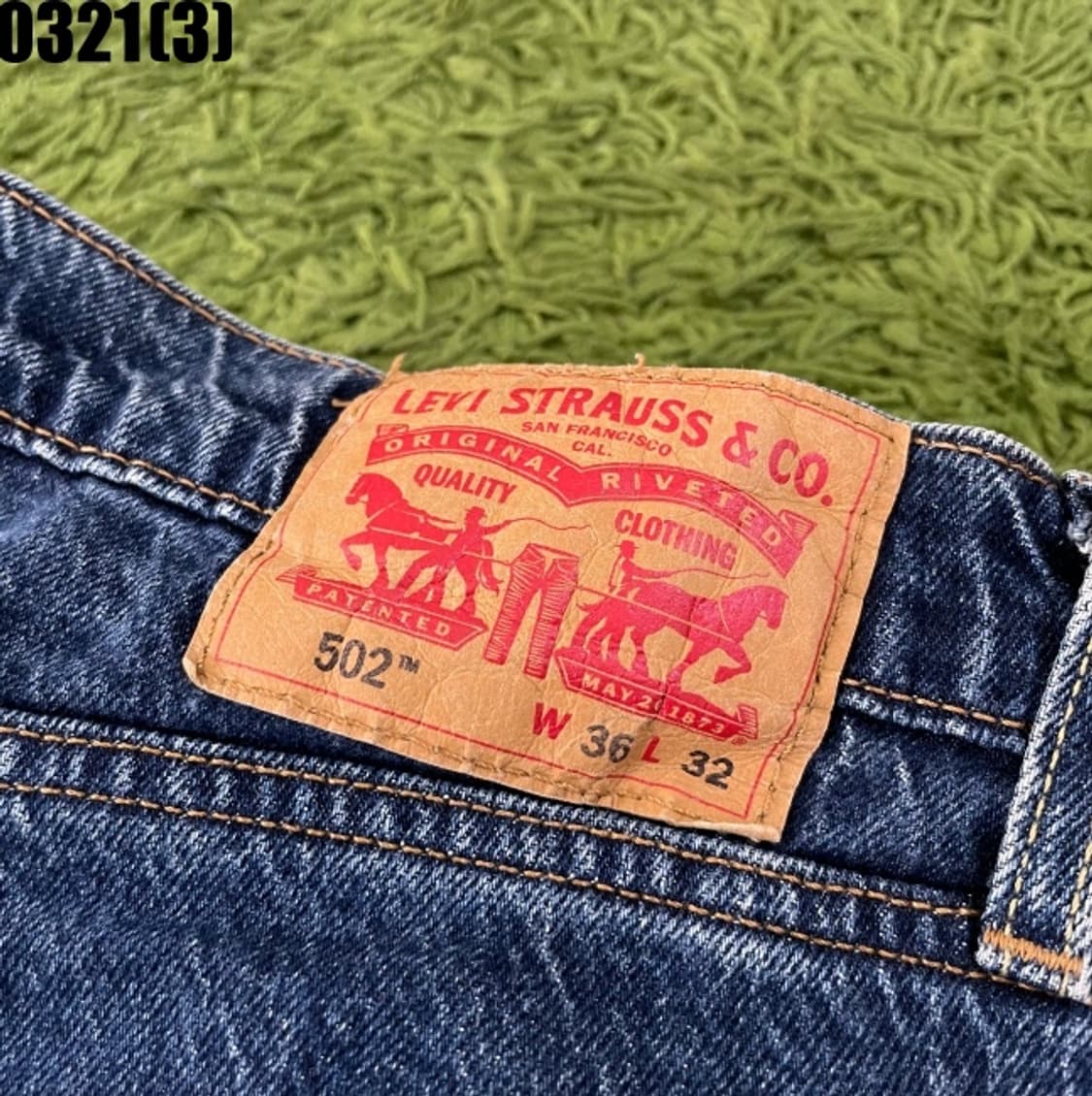 리바이스 502 청바지 상품이미지2