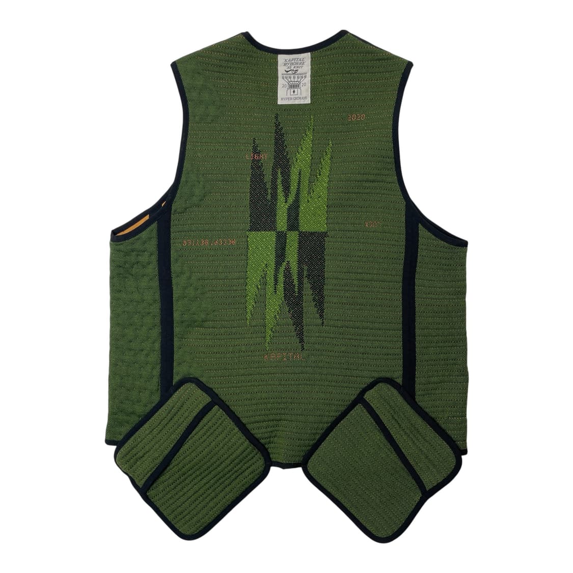 Kapital × BYBORRE Collaboration Vest 상품이미지3