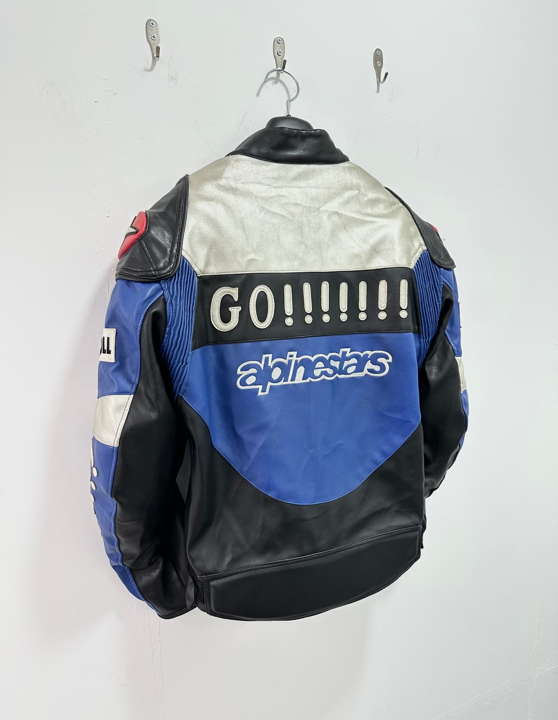 DUHAN motorsports leather lacing jacket 상품이미지9