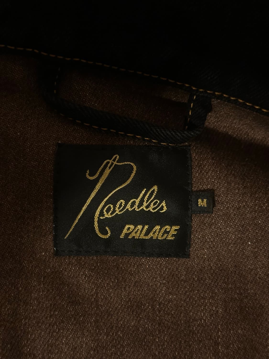 팔라스 x 니들스 웨스턴 데님 자켓 블랙 - 24FW 상품이미지5