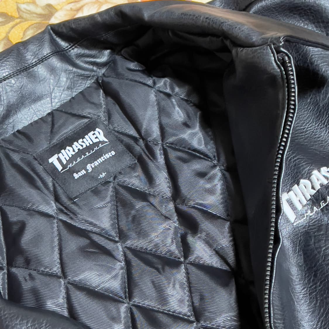 트레셔 레더 자켓 상품이미지6