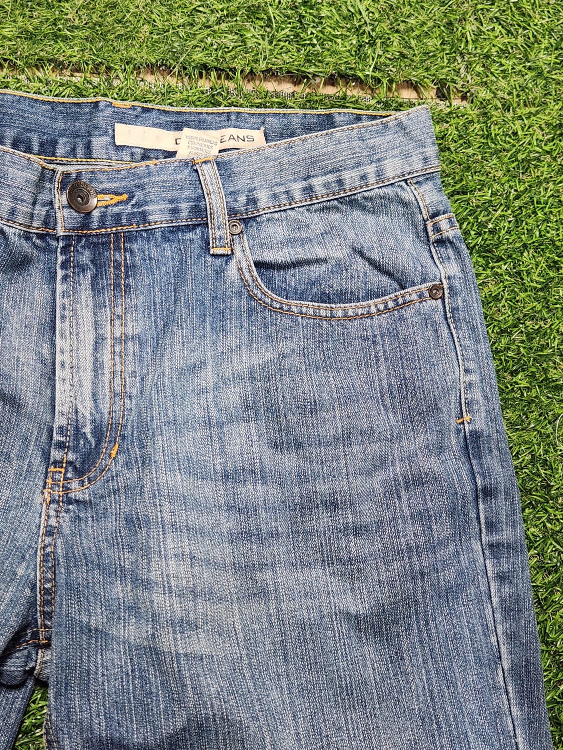 DKNY JEANS 연청 와이드 데님 32 / 빈티지 스트릿핏🔥 상품이미지4