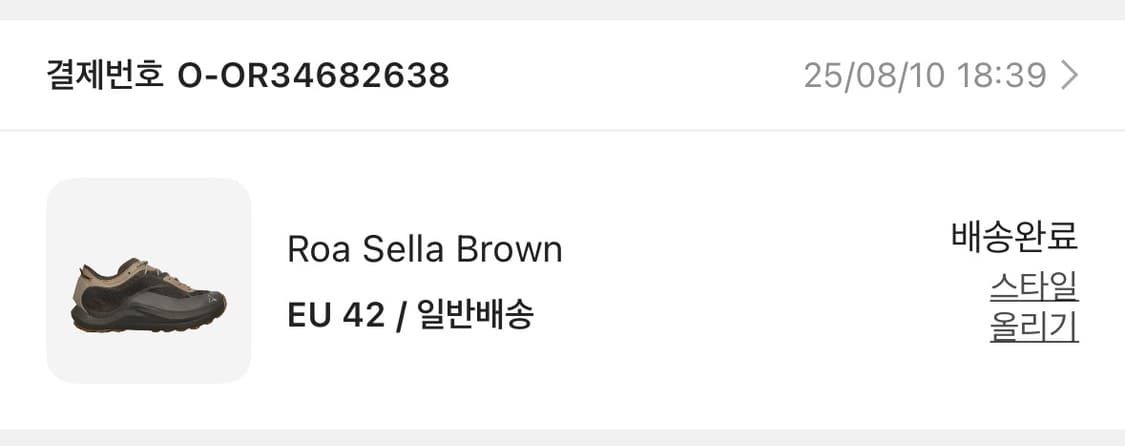 로아 셀라 브라운 42 상품이미지3