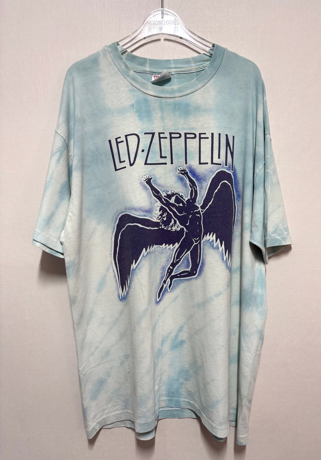 [XL] 90's Led Zeppelin 타이디이 반팔 티셔츠 상품이미지1