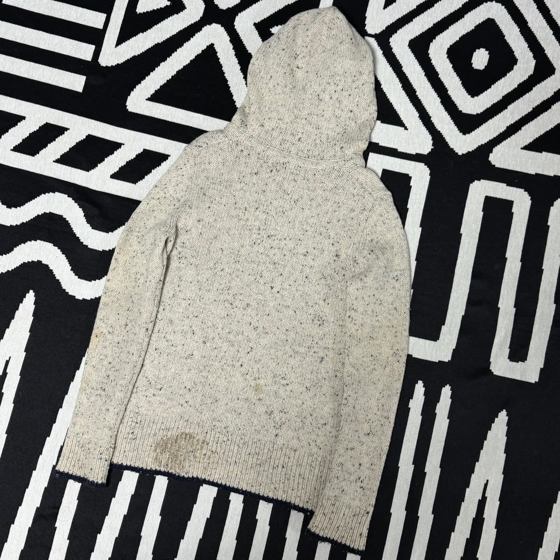 파타고니아 오트밀 메리노 울 후디 니트 L 상품이미지2