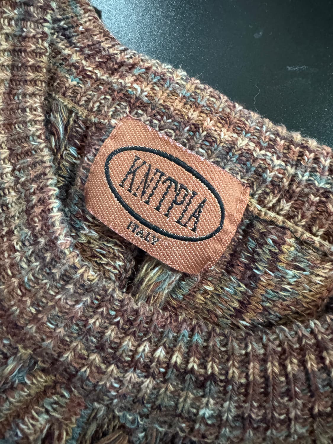 빈티지 KNITPIA 이태리 케이블 니트 M~L 상품이미지3