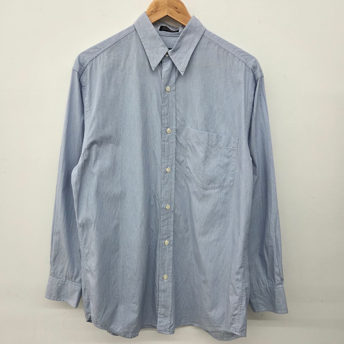 dkny 도나카란 블루 긴팔 셔츠 남S 상품이미지2