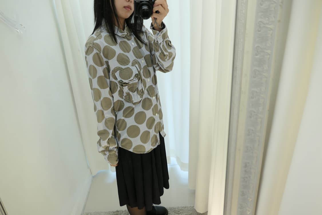 Dot cargo pocket shirt 상품이미지5