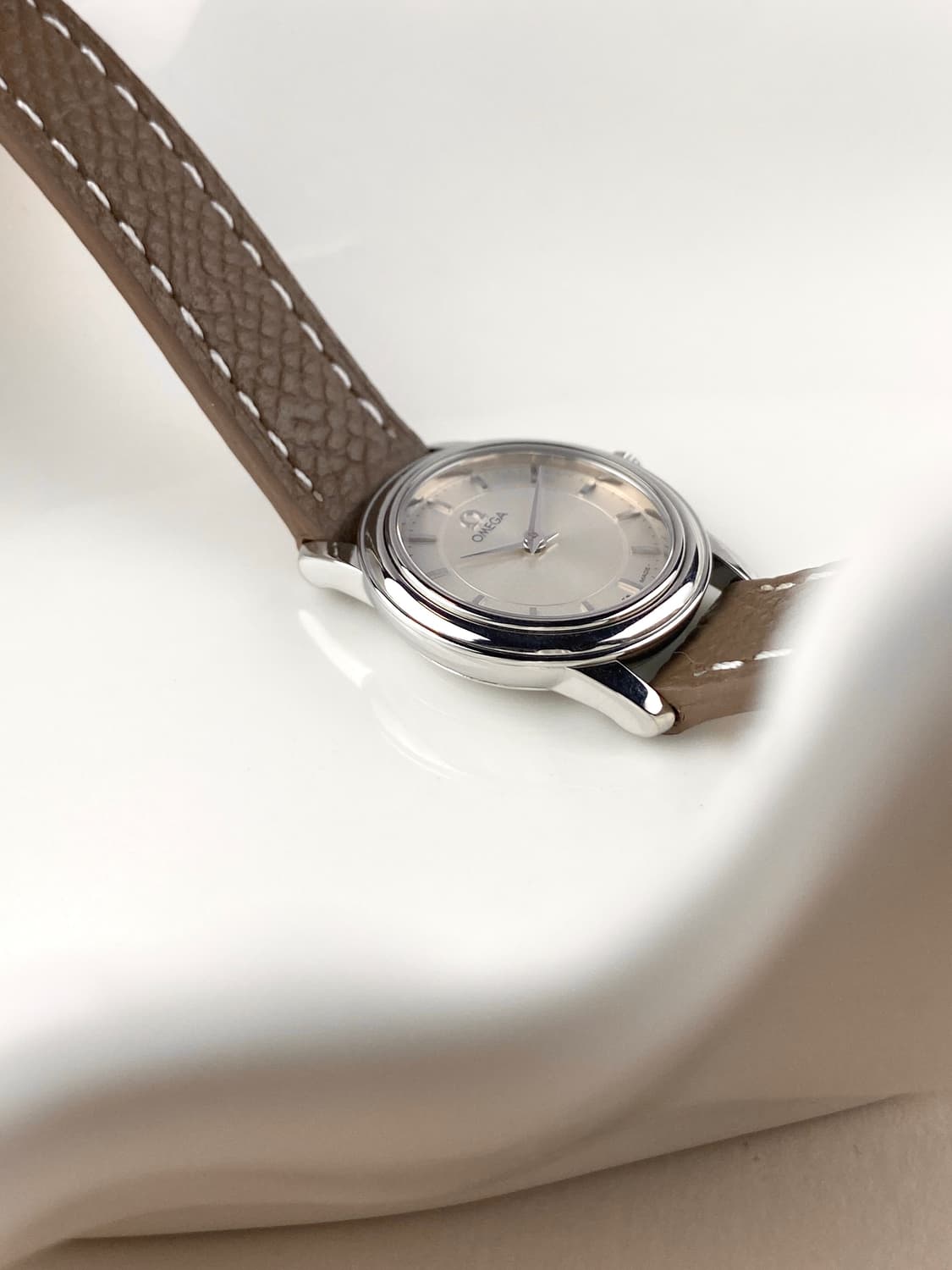 OMEGA Lady Prestige silver watch 상품이미지5