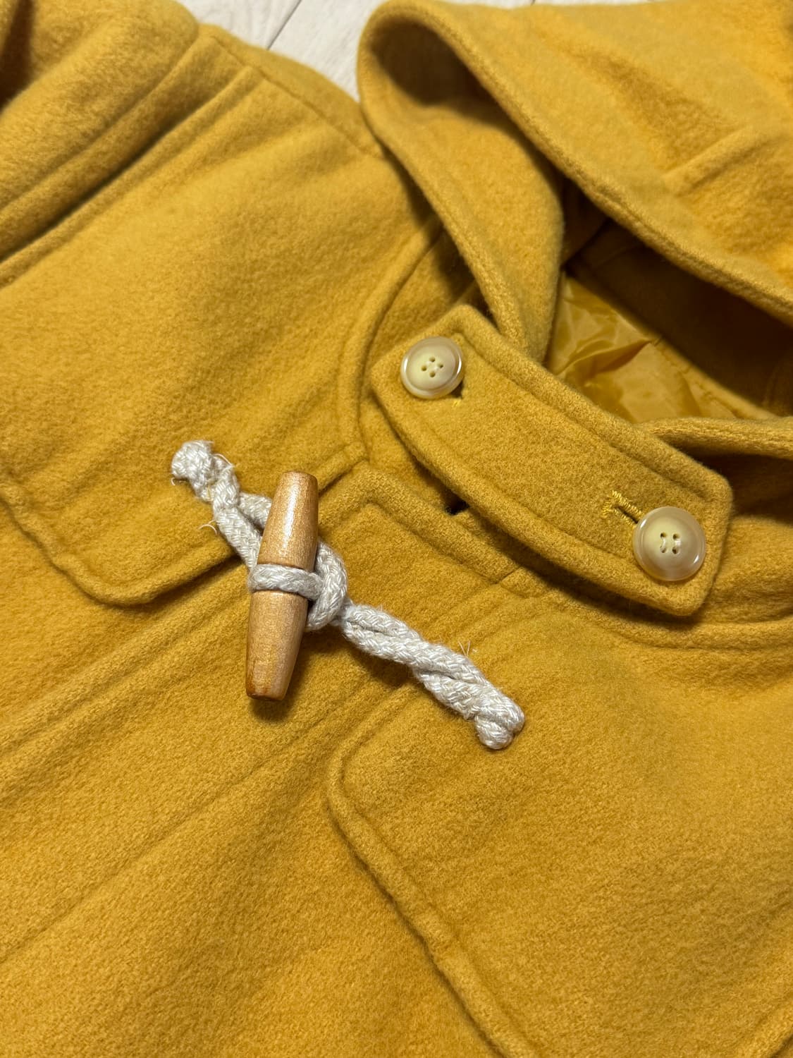 JPN 빈티지 후드 더플코트 상품이미지3