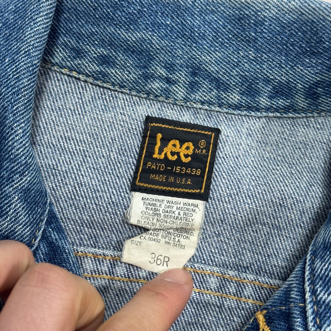 Lee 리 80s 데님자켓 36  상품이미지5