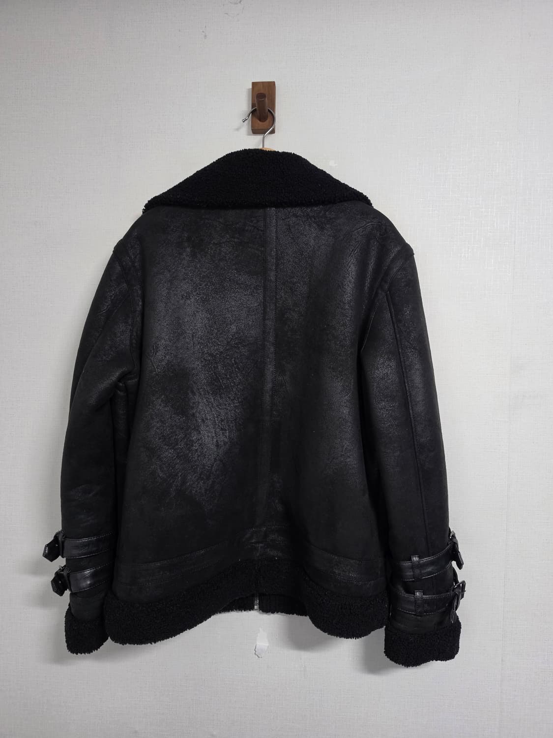 자라 스웨이드 무스탕 M 상품이미지4