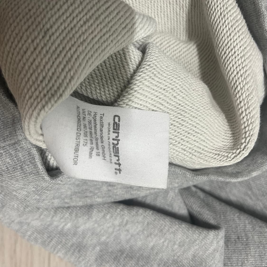 아페쎄 x 칼하트 wip 후드티 (M) 상품이미지4