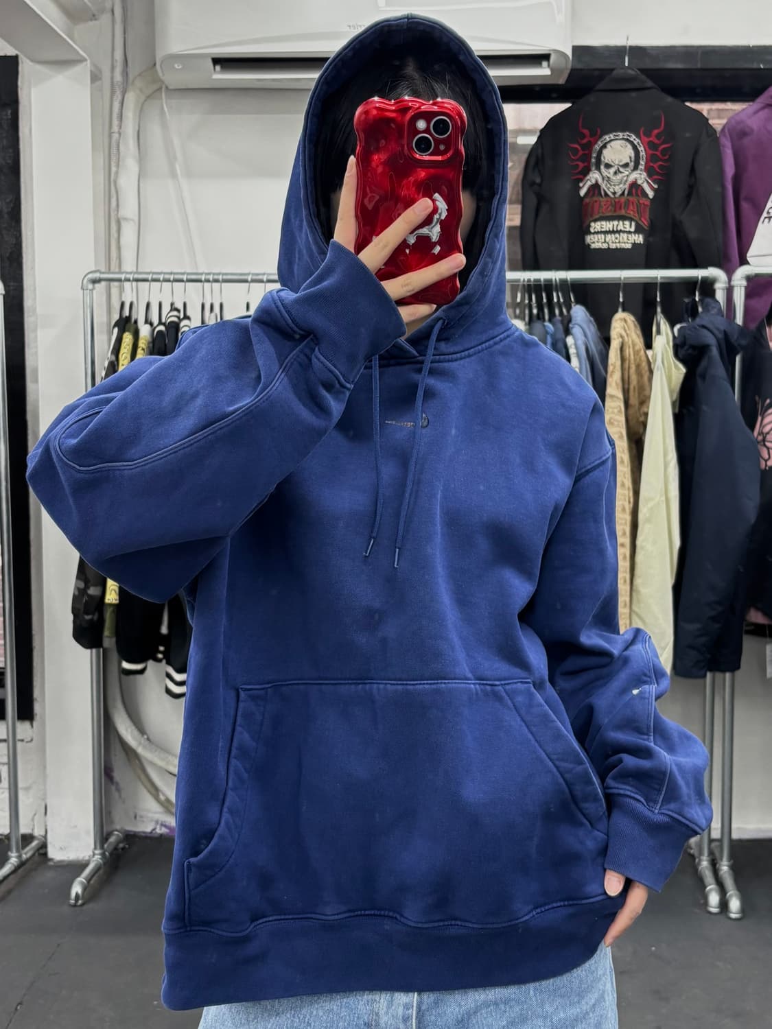 나이키 녹타 블루 후드티 상품이미지4