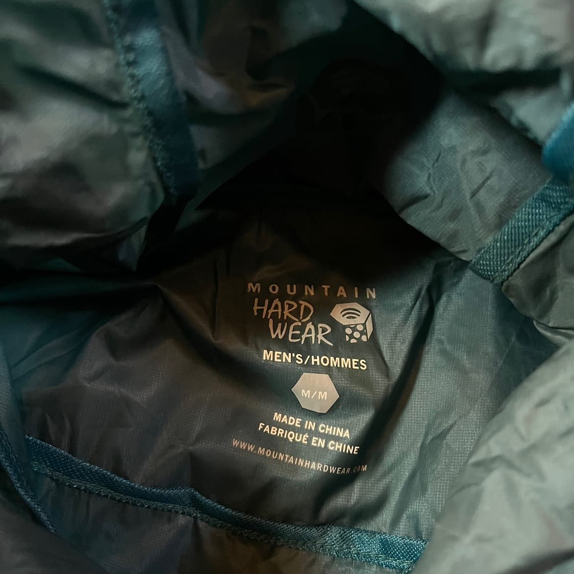 마운틴 하드웨어 후드 초경량 바람막이 자켓 상품이미지4