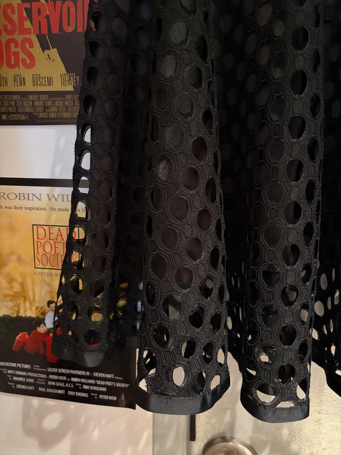 서클 쉐입 펀칭 스커트 상품이미지2