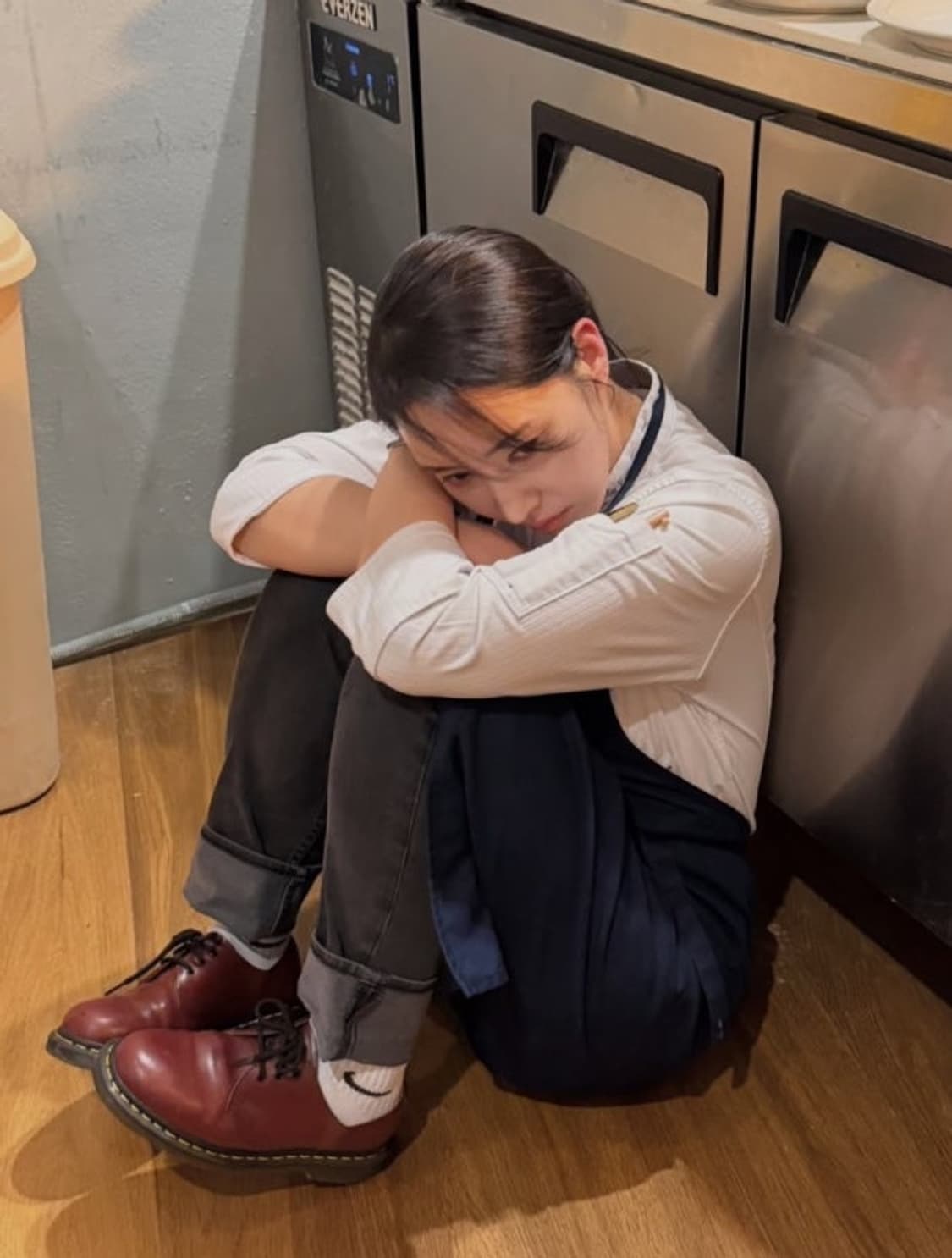 UK3 220 닥터마틴 3홀 1461 스무스 체리레드 상품이미지1