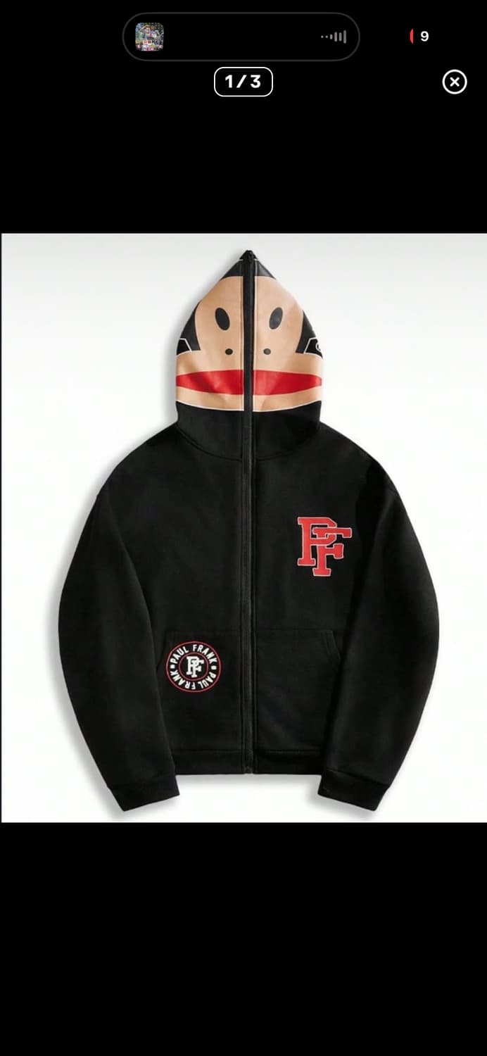 폴프랭크 후드집업 상품이미지1