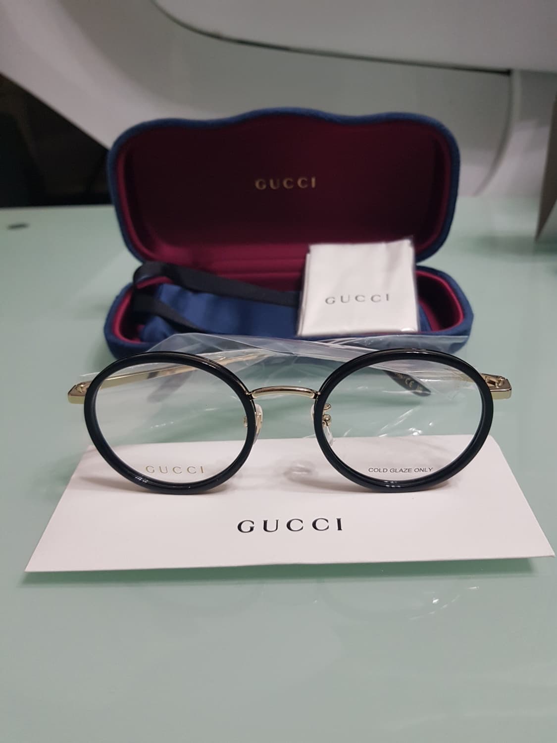 구찌 라운드솔텍스안경(새상품 풀구성정품) 상품이미지8