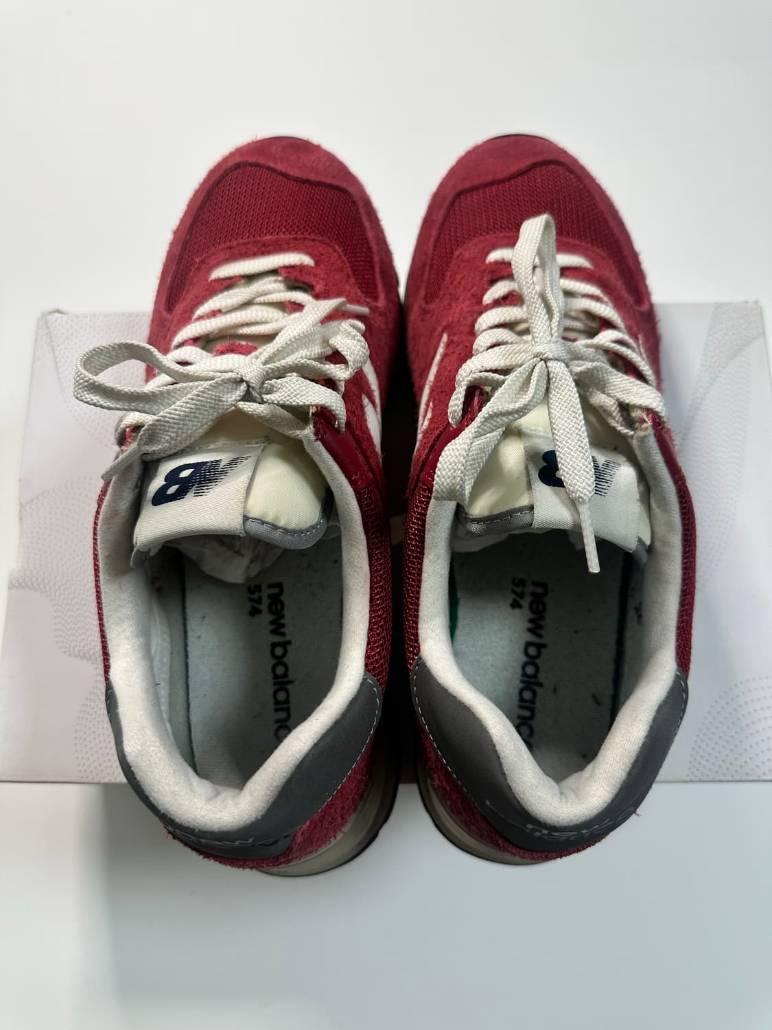 뉴발란스 574 헤리티지 레드 270 상품이미지4