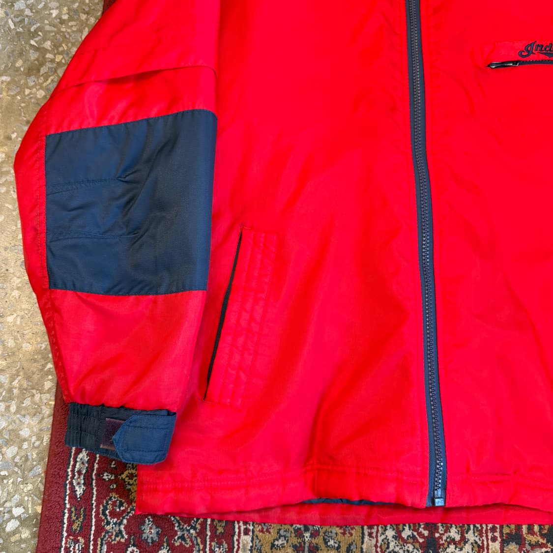 90s Pro Player 클리브랜드 인디언스 더그아웃 자켓 [110] 상품이미지4